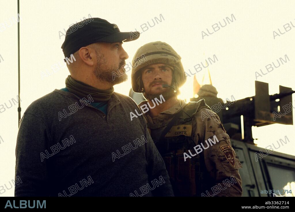 ADOLFO MARTINEZ y RAUL MERIDA en ZONA HOSTIL, 2017, dirigida por ADOLFO MARTINEZ. Copyright Hernández y Fernández Producciones Cinematográficas/Tornasol / PAVON, MANOLO.
