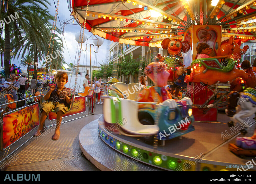 Patron saint festivities of S'Estanyol. Llucmajor.Mallorca.Balearic Islands.Spain.