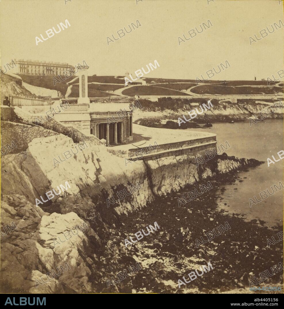 The Hoe, Plymouth, England, William May (British, active 1850s), 1860–1865, Albumen silver print.