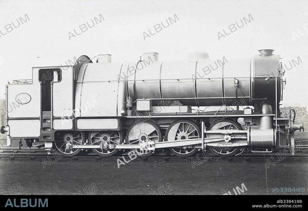 Locomotive no 20: 0-10-0T Great Eastern Railway Decapod. Class A55 or Decapod was an experimental steam locomotive with an 0-10-0T wheel arrangement designed by James Holden.