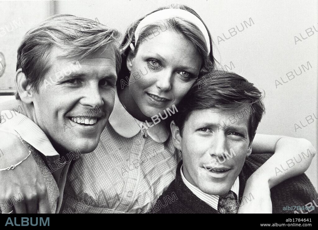 NICK NOLTE, PETER STRAUSS y SUSAN BLAKELY en HOMBRE RICO, HOMBRE POBRE-TV, 1976 (RICH MAN POOR MAN-TV). Copyright UNIVERSAL TV.