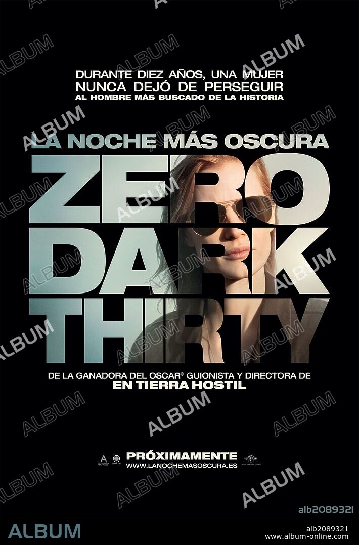 Poster of ZERO DARK THIRTY, 2012, directed by KATHERINE BIGELOW. Copyright ANNAPURNA PICTURES.