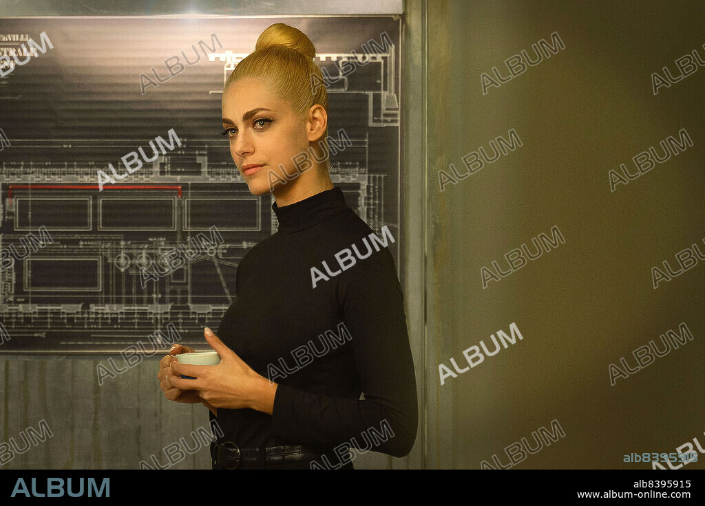 MIRIAM LEONE in DIABOLIK, 2021, unter der Regie von ANTONIO MANETTI und MARCO MANETTI. Copyright RAI CINEMA.