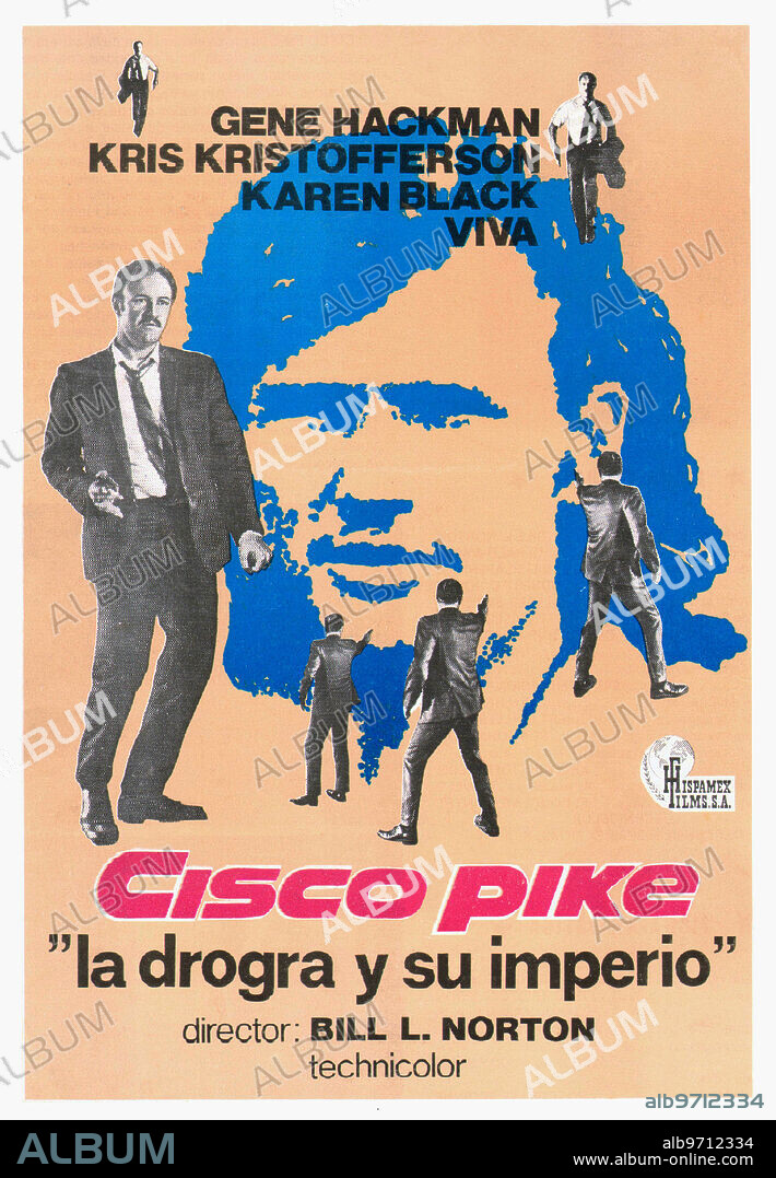 Poster of CISCO PIKE, 1972, directed by B. W. L. NORTON. Copyright COLUMBIA PICTURES.