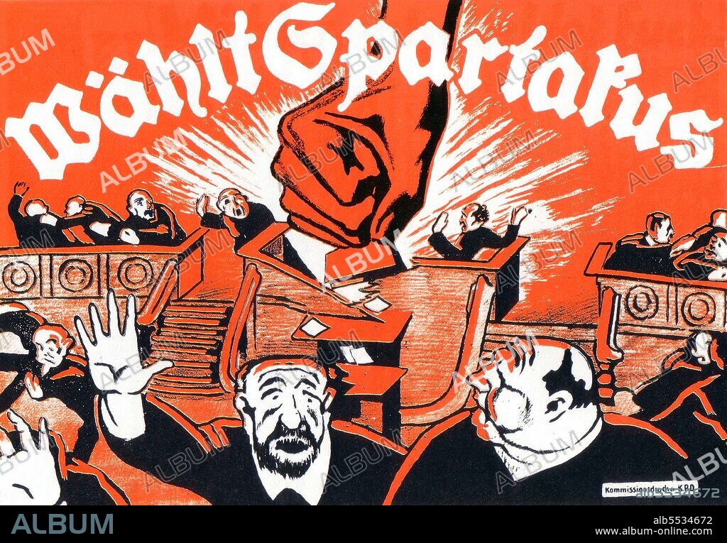 The Spartacus League (German: Spartakusbund) was a Marxist revolutionary movement organized in Germany during World War I. The League was named after Spartacus, leader of the largest slave rebellion of the Roman Republic. It was founded by Karl Liebknecht, Rosa Luxemburg, Clara Zetkin, and others. The League subsequently renamed itself the Kommunistische Partei Deutschlands (KPD), joining the Comintern in 1919. Its period of greatest activity was during the German Revolution of 1918, when it sought to incite a revolution by circulating the newspaper Spartacus Letters.