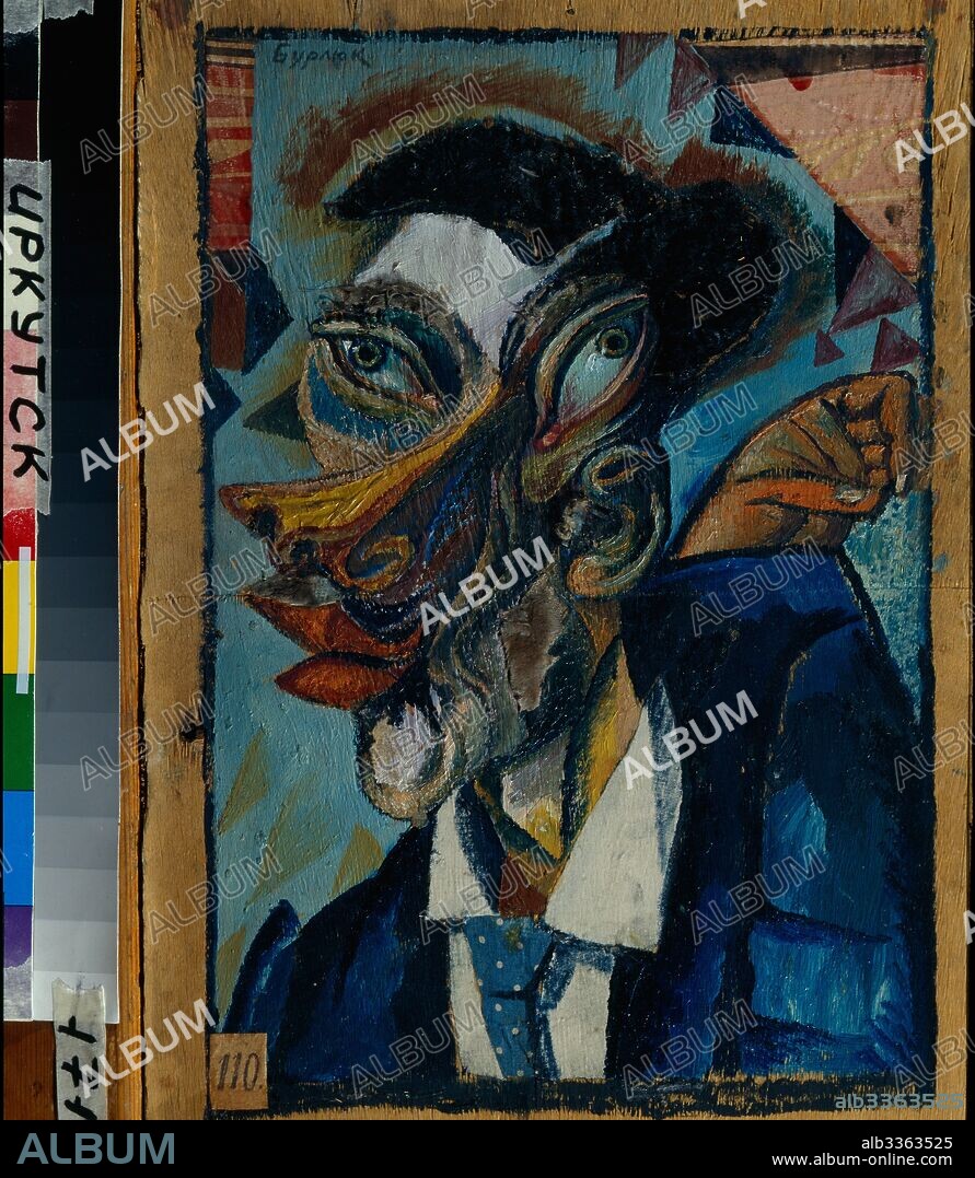 DAVID DAVIDOVICH BURLIUK. Portrait of the Artist's Uncle.