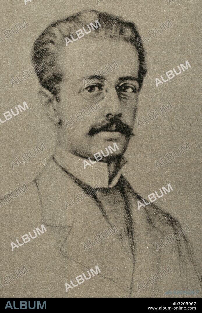 Manuel Girona y Agrafel (1817-1905). Banker, financier, businessman and Spanish politician. Portrait. Engraving.