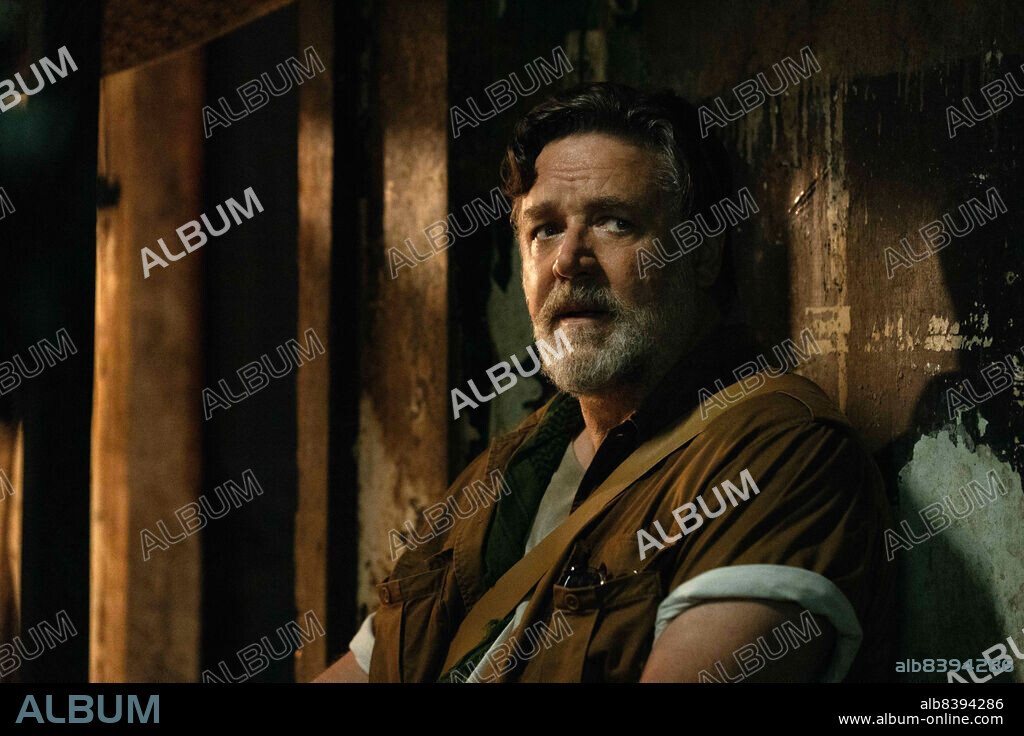 RUSSELL CROWE en YO ME ENCARGO DE LA CERVEZA, 2022 (THE GREATEST BEER RUN EVER), dirigida por PETER FARRELLY. Copyright Skydance Productions / Living Films.