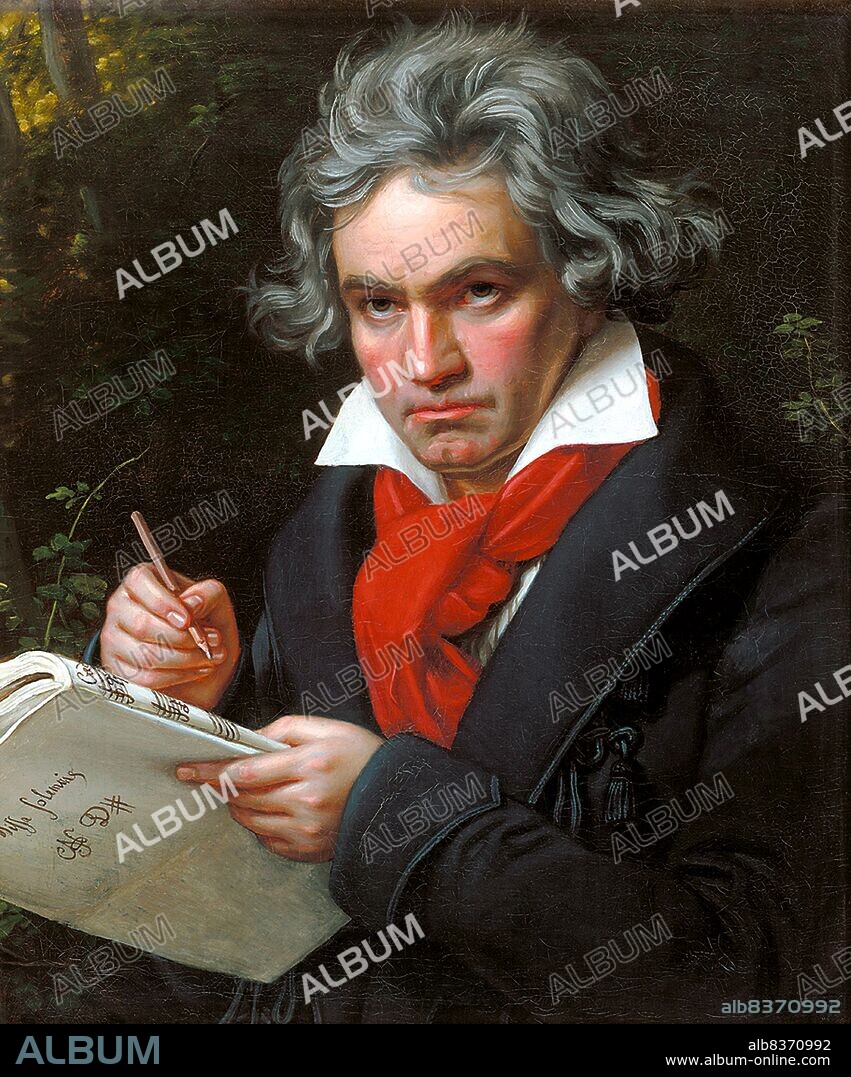 Ludwig van Beethoven (17 December 1770 26 March 1827) was a German composer. A crucial figure in the transition between the Classical and Romantic eras in Western art music, he remains one of the most famous and influential of all composers.<br/><br/>. His best-known compositions include 9 symphonies, 5 piano concertos, 1 violin concerto, 32 piano sonatas, 16 string quartets, his great Mass the <i>Missa solemnis</i> and an opera, <i>Fidelio</i>.