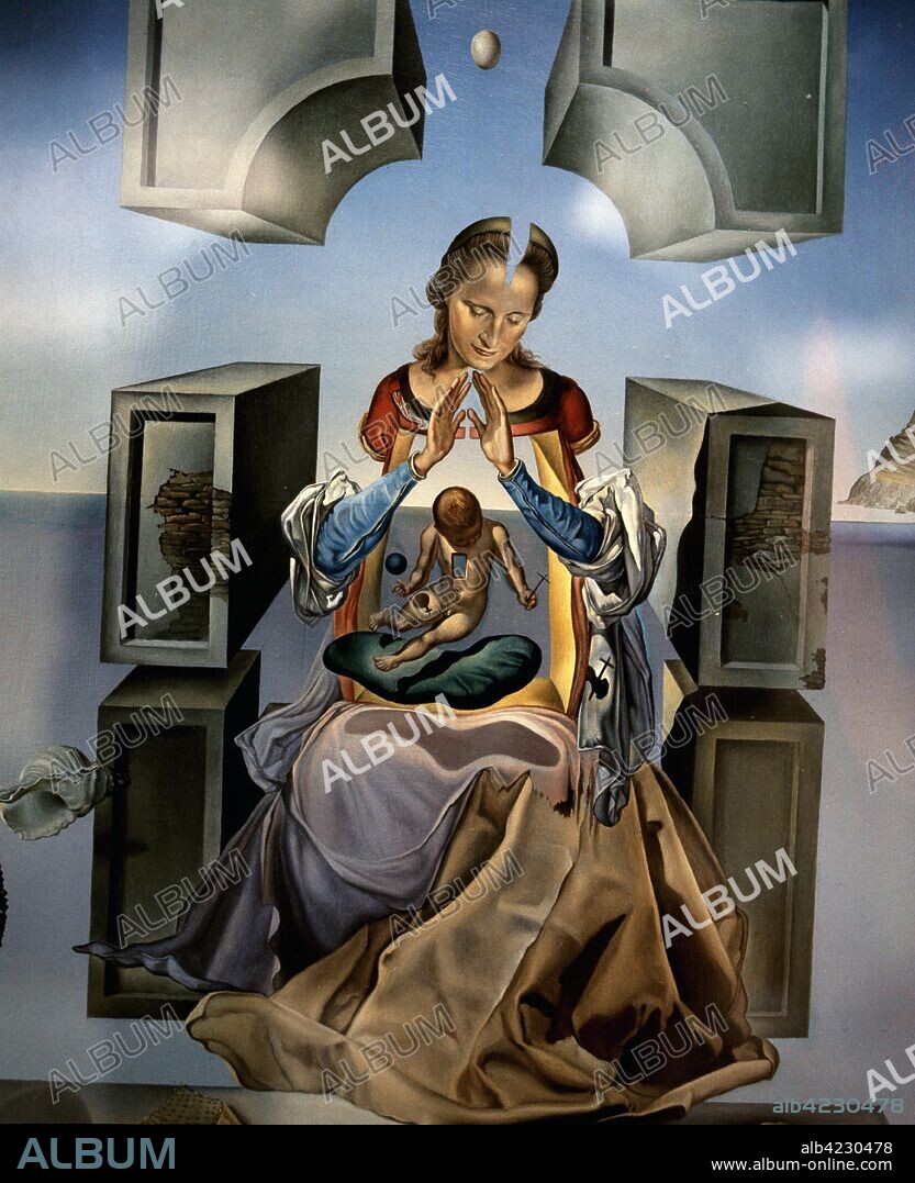 SALVADOR DALÍ. DALI, SALVADOR PINTOR ESPA¿OL.FIGUERAS 1904-1989 "PRIMER ESTUDIO PARA LA MADONA DE PORTLLIGAT", OLEO 1949 VIRGEN MARIA COLECCION MARQUETA UNIVERSITI. MILWAUKEE. EEUU  ATENCION: AUTOR CONTEMPORANEO SUJETO A COPYRIGHT ©. EL CLIENTE FINAL ES RESPONSABLE DE LA GESTION DE LOS DERECHOS DE AUTOR CON LAS SOCIEDADES EXISTENTES DE GESTION DE DERECHOS O DIRECTAMENTE CON LOS ORGANISMOS TITULARES DE LOS MISMOS.