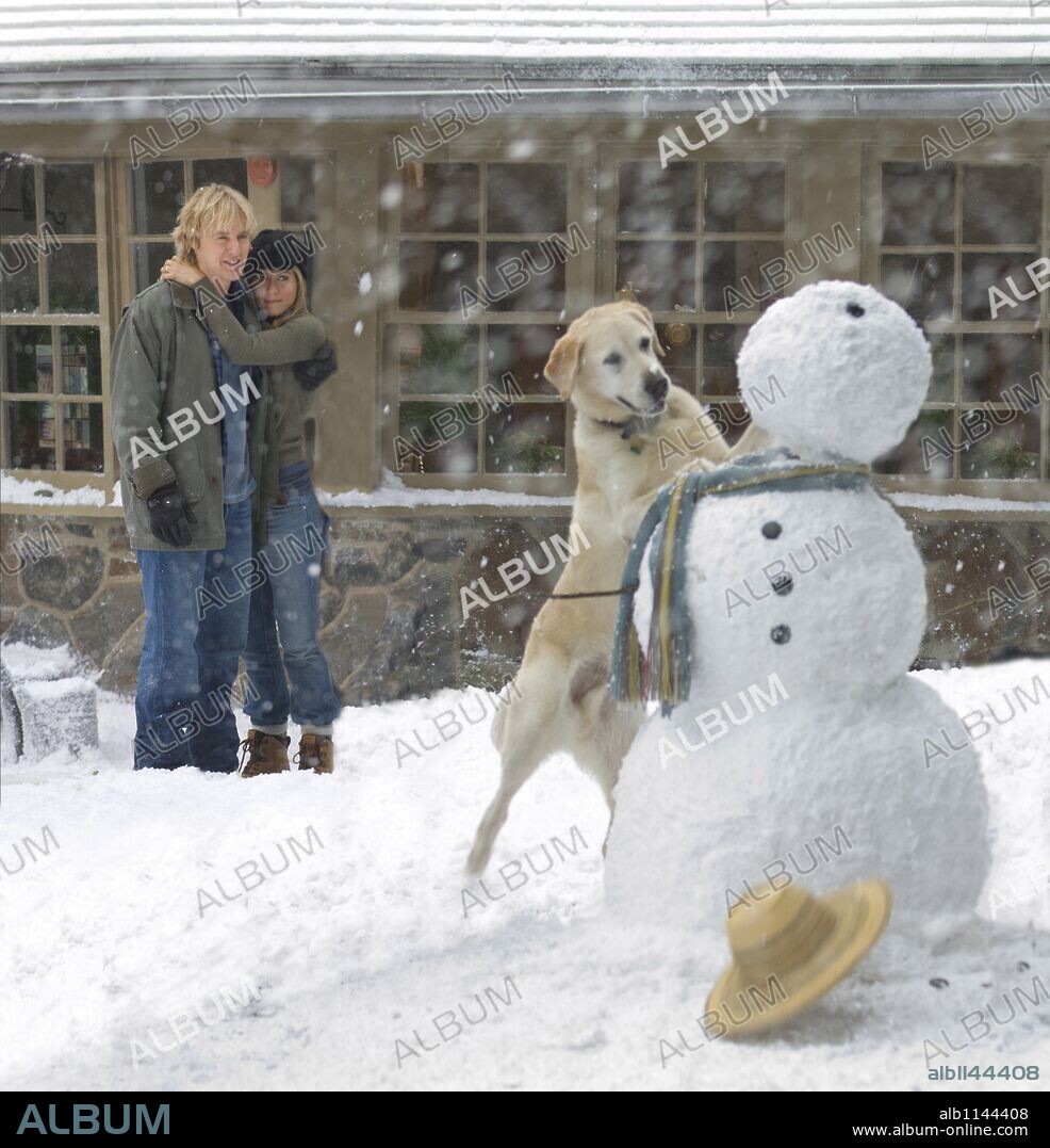 JENNIFER ANISTON and OWEN WILSON in MARLEY & ME, 2008, directed by DAVID FRANKEL. Copyright FOX 2000 PICTURES/REGENCY ENTERPRISES / WETCHER, BARRY.