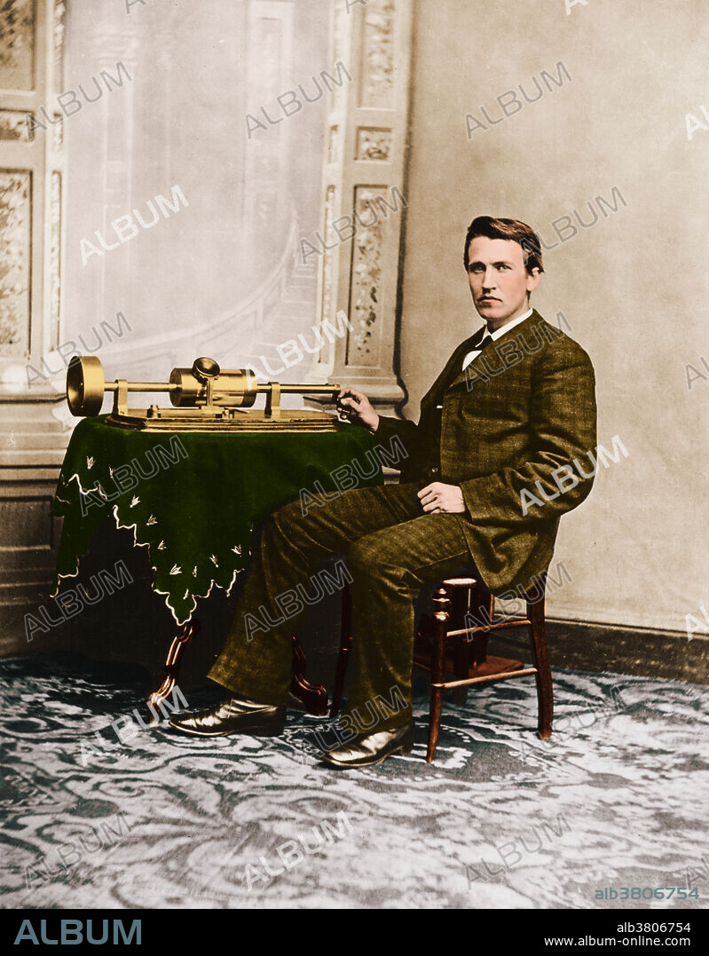 Thomas Edison and Phonograph
