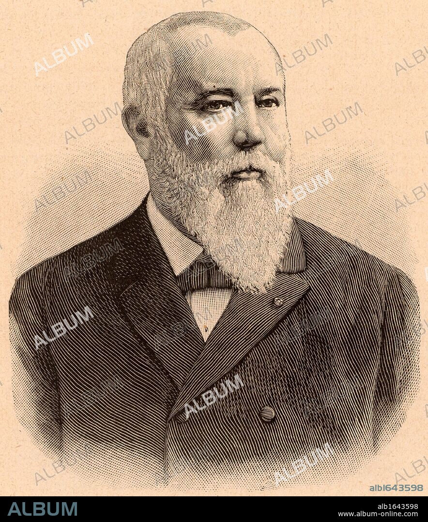 Zenobe Theophile Gramme (1826-1901) Belgian electrical engineer who settled in France in his 20s. Invented the direct current dynamo (c1871). Engraving c1901.  (Photo by: Universal History Archive/UIG via Getty Images).