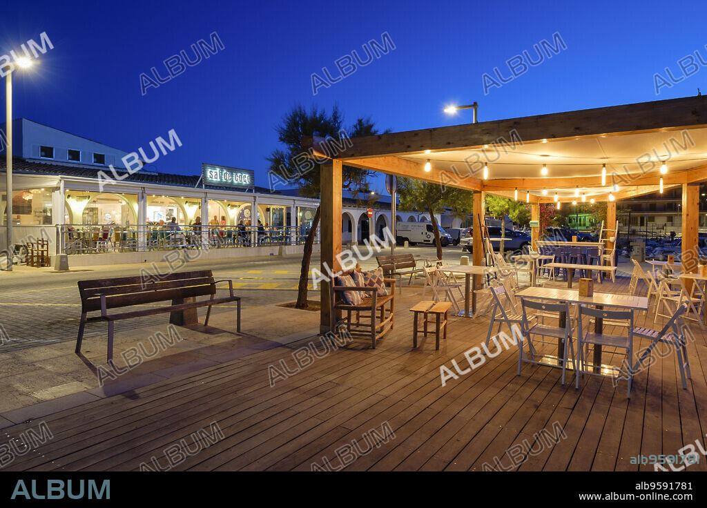 restaurante Sal de Cocó, Colònia de Sant Jordi, Mallorca, balearic islands, spain, europe.