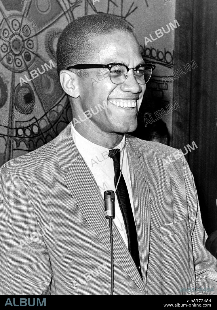 America / USA: Malcolm X (1925-1965), born Malcolm Little