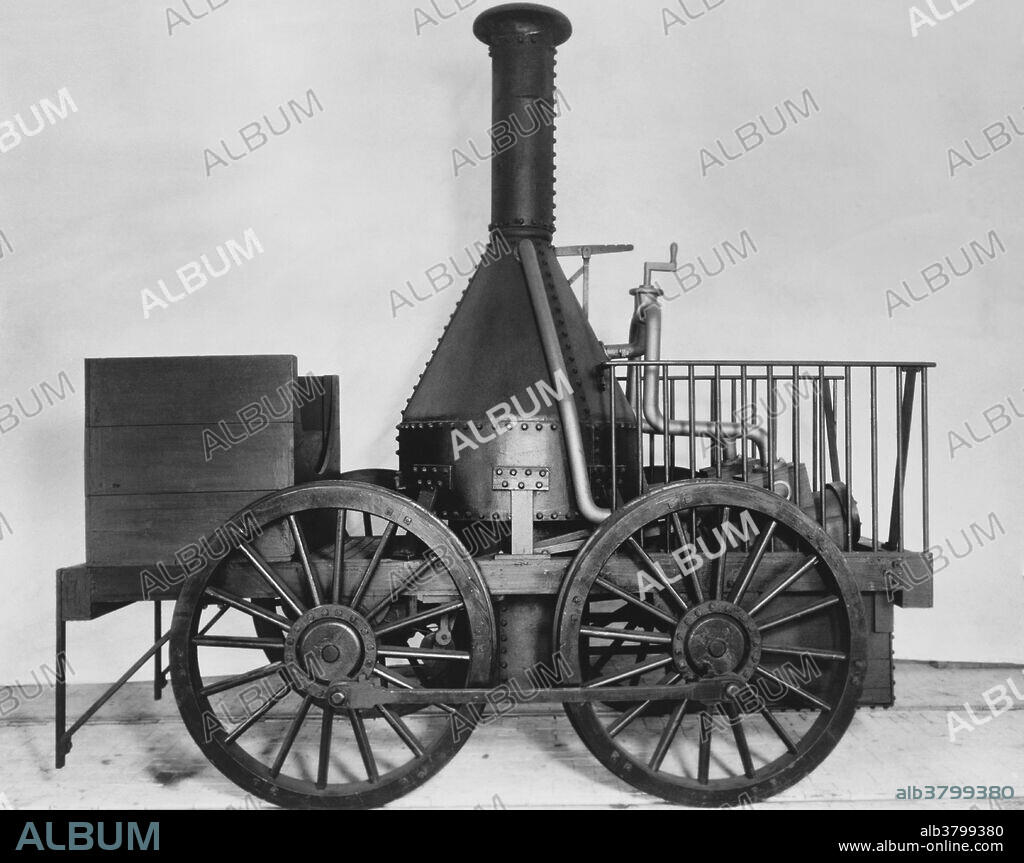 The "Best Friend of Charleston," was the first locomotive to draw a train in the United States.  It was rebuilt after a boiler explosion in June 1831, and renamed "Phoenix," (pictured here).