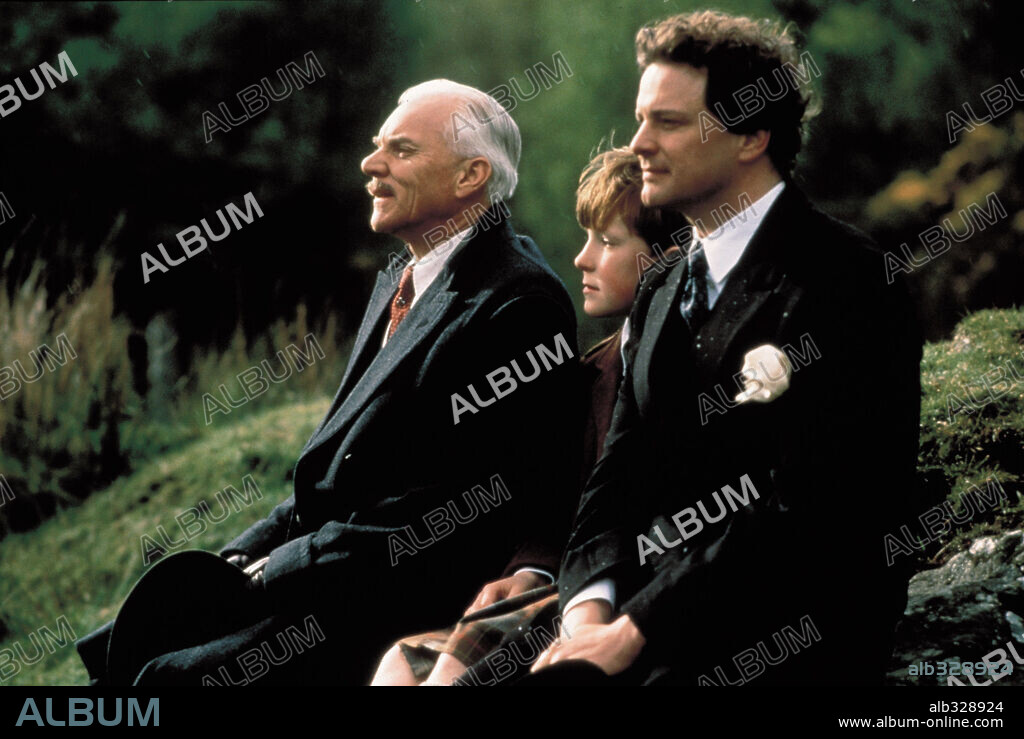 COLIN FIRTH and MALCOLM McDOWELL in MY LIFE SO FAR, 1999, directed by HUGH HUDSON. Copyright MIRAMAX.