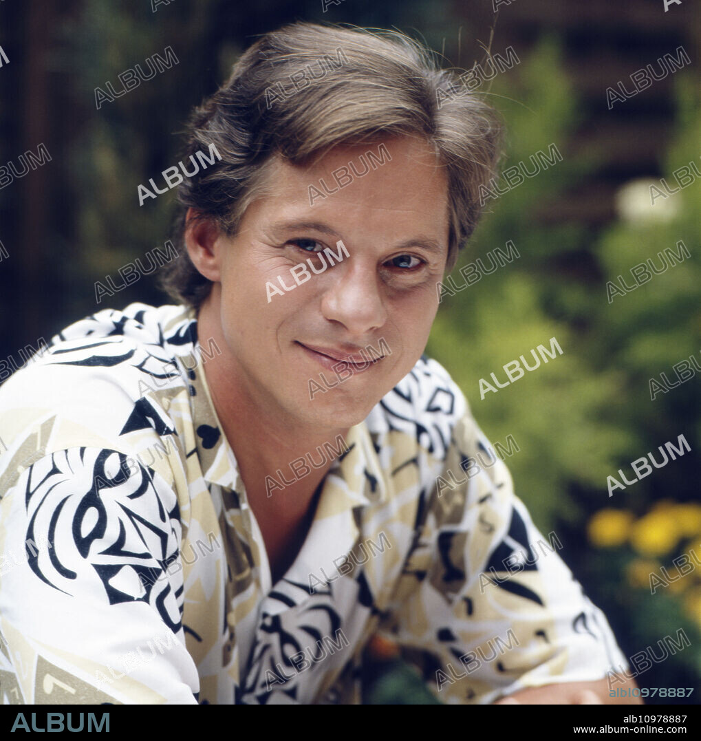 The German actor, singer and director Jochen Schröder poses for a couple of portraits in the late 1980s.