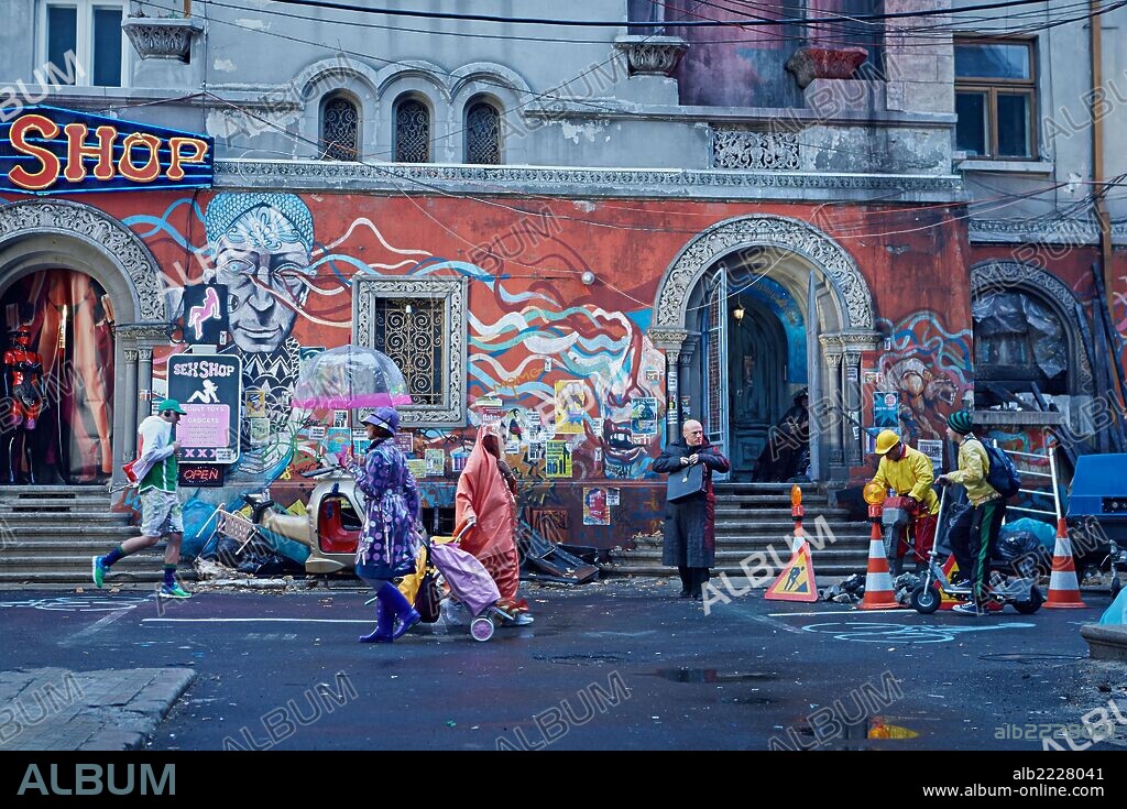 CHRISTOPH WALTZ en TEOREMA ZERO, 2013 (THE ZERO THEOREM), dirigida por TERRY GILLIAM. Copyright VOLTAGE PICTURES.