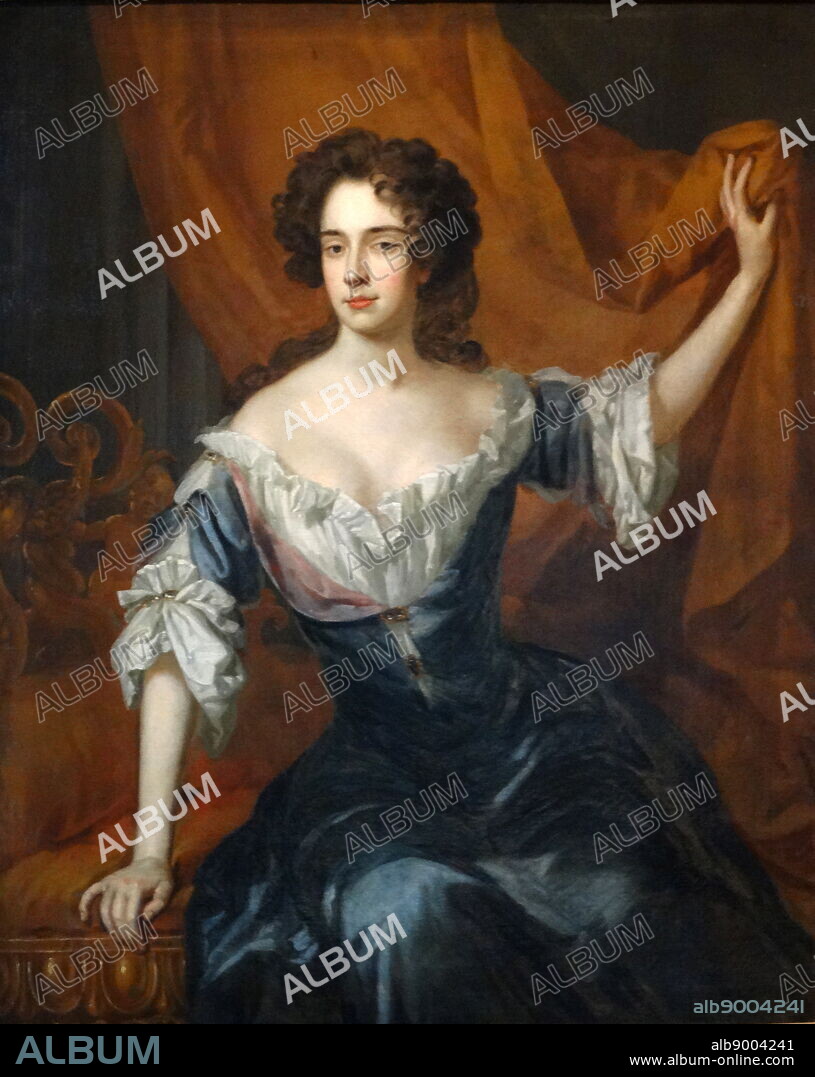 Portrait of Queen Catherine of Braganza (1638-1705) Queen of England, Scotland and Ireland and wife of King Charles II. Dated 17th Century.