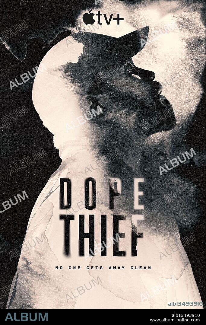 Poster de LADRONES DE DROGAS, 2025 (DOPE THIEF), dirigida por RIDLEY SCOTT y TANYA HAMILTON. Copyright Apple Studios / Scott Free Productions.