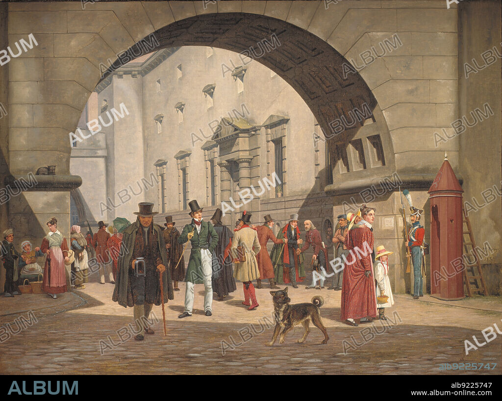 MARTINUS RORBYE. The Prison of Copenhagen, 1831.