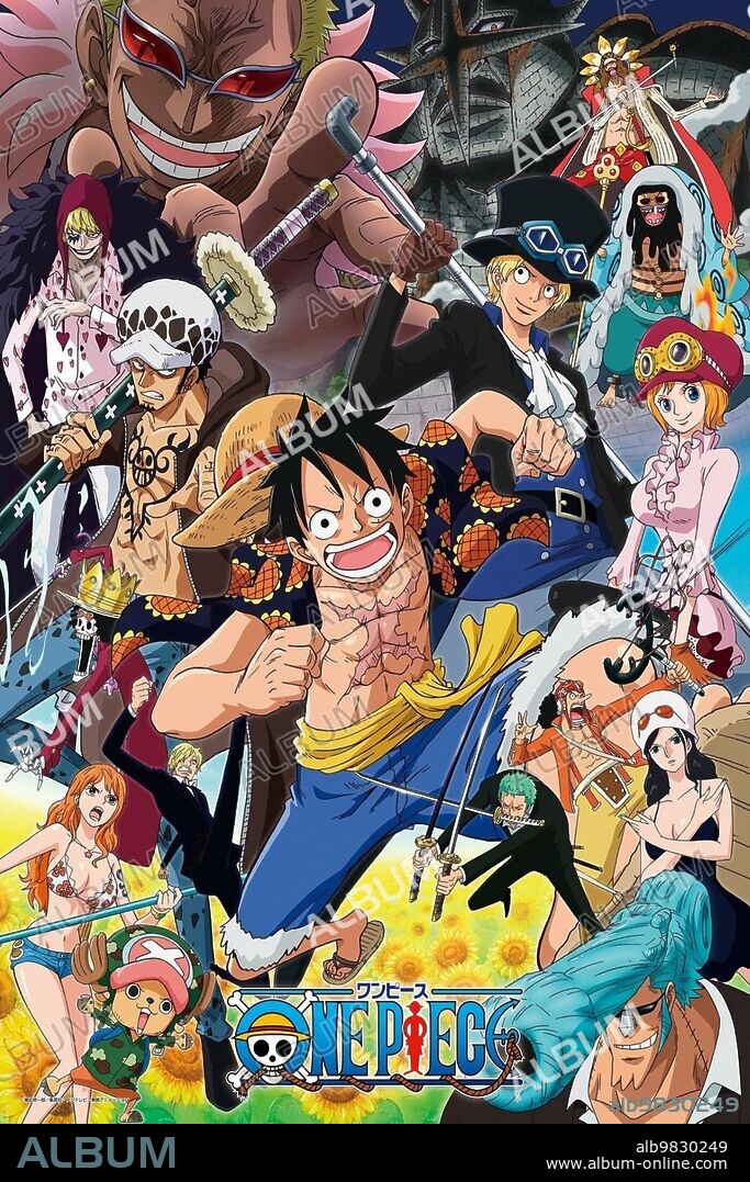 Poster of ONE PIECE, 1999, directed by KONOSUKE UDA and MUNEHISA SAKAI. Copyright Toei Animation.