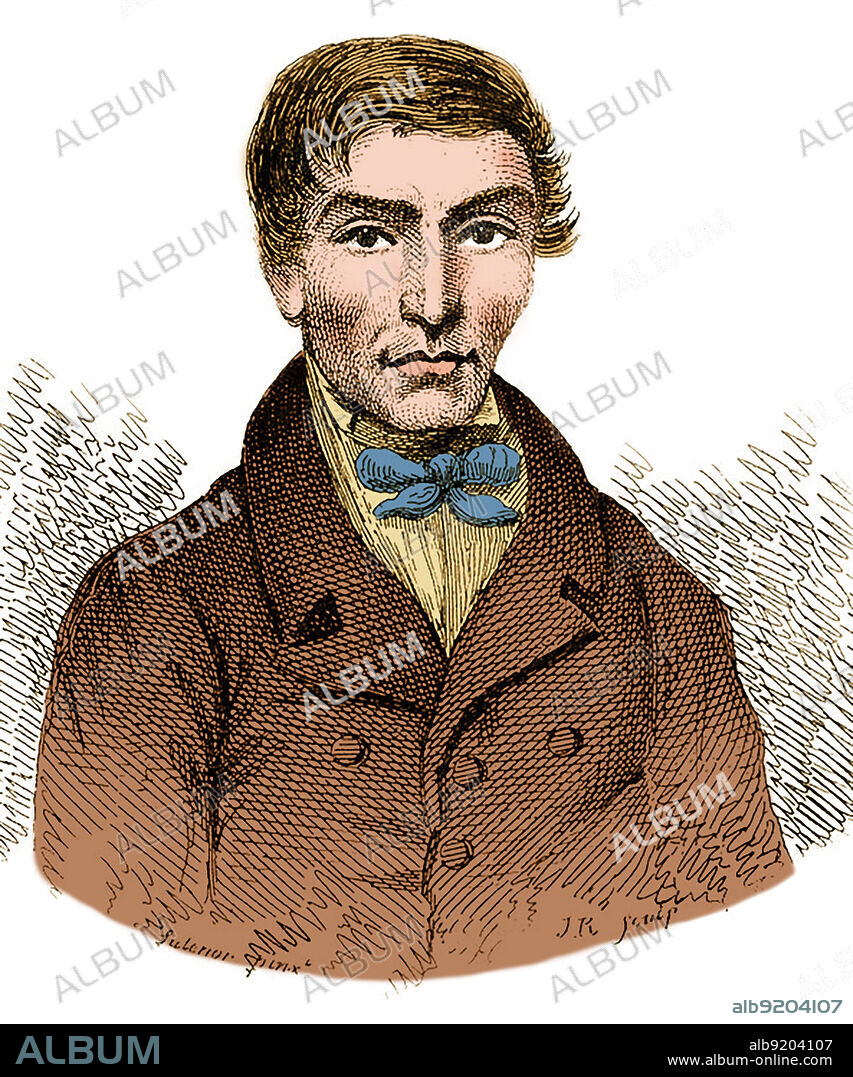 William Hare, 1829. The Burke and Hare murders were a series of sixteen killings committed over ten months in 1828 in Edinburgh, Scotland, by Irish immigrants William Burke (1792-1829) and William Hare (1792-?), who sold the corpses to Robert Knox (1791-1862) for dissection at his anatomy lectures. Hare avoided conviction by giving evidence against William Burke, who was hanged and publicly dissected in 1829. The murders and trade in illegal corpses so reviled the public that the Anatomy Act was passed in 1832, giving license to medical practitioners to dissect donated bodies. Colorized.
