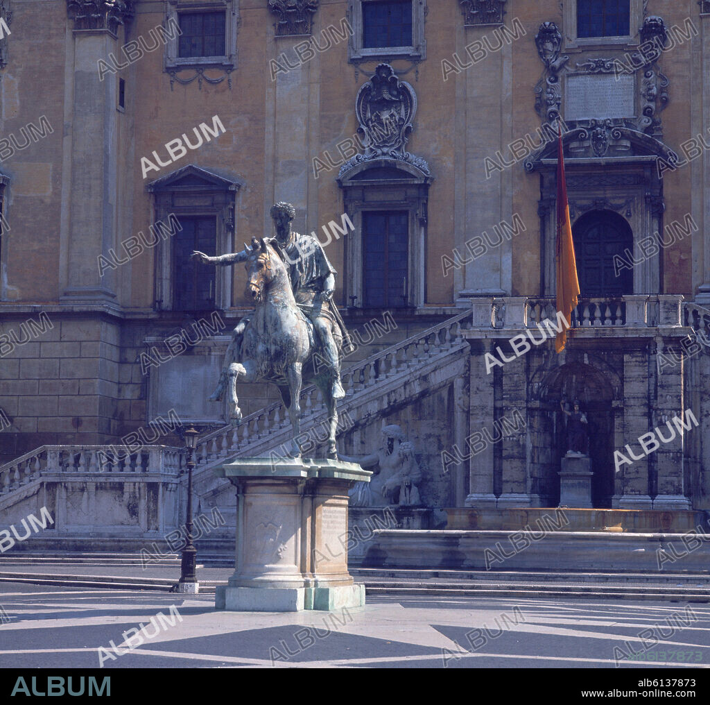 ESTATUA ECUESTRE DE MARCO AURELIO, 161/180.