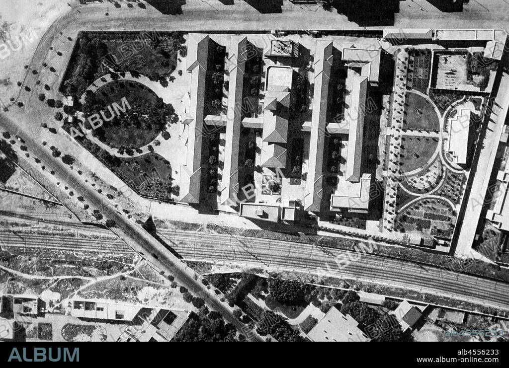 Italian hospital, alexandria, egypt, africa 1930.