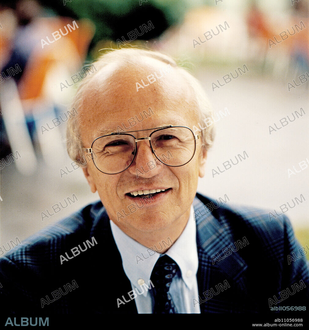 Friedrich Nowottny, German journalist and WDR director, Germany 1990.