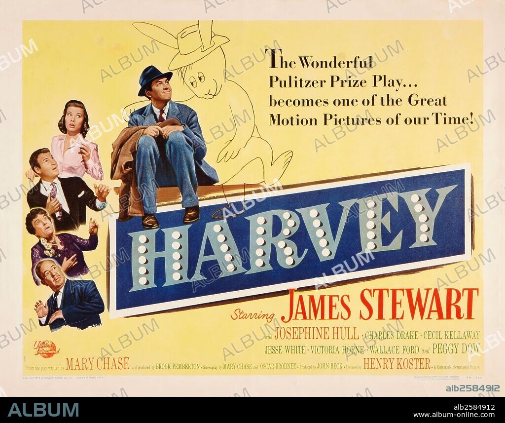 ROBIN WILLIAMS in HARVEY, 1950, directed by HENRY KOSTER. Copyright UNIVERSAL PICTURES.