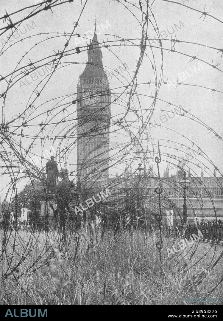 'Big Ben', 1940, (1940). From The War in Pictures. [Odhams Press Limited, London, 1940].