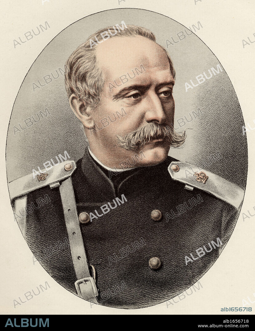 Count Schouvaloff (sometimes written SHUVALOV), Peter Andreivich, 1827-1889 Russian diplomat. From a photograph by the London Stereoscopic Company,.