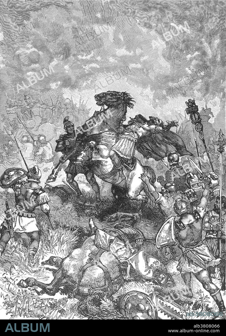 Julian (Flavius Claudius Julianus Augustus, 331/332-363 AD) was a military commander, theosophist, social reformer, noted philosopher and Greek writer. He was the last non-Christian ruler of the Roman Empire (361-363 AD) and it was his desire to bring the Empire back to its ancient Roman values in order to save it from dissolution. He attempted to revive traditional Roman religious practices at the cost of Christianity. His rejection of Christianity  caused him to be called Julian the Apostate. He was made Caesar over the western provinces, by Constantius II in 355, where he campaigned successfully against the Alamanni and Franks. In 363, Julian embarked on an ambitious campaign against the Sassanid Empire. Though initially successful, Julian was mortally wounded in battle and died shortly after.