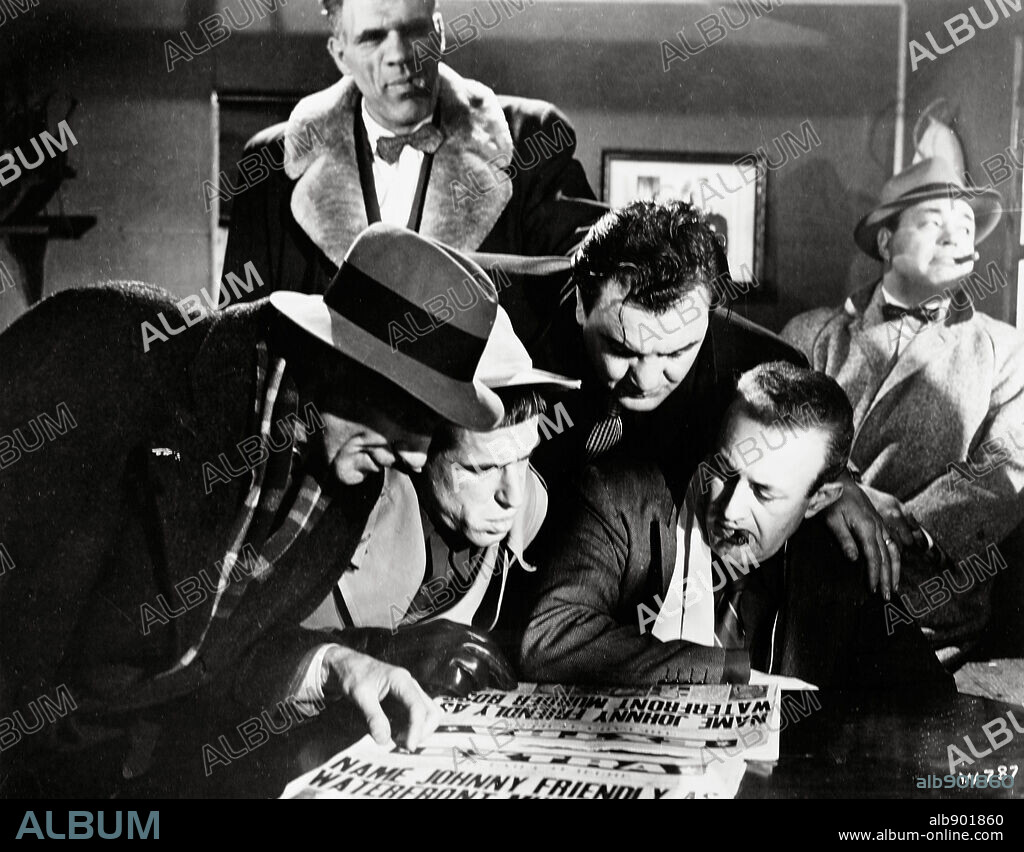 LEE J. COBB in ON THE WATERFRONT, 1954, directed by ELIA KAZAN. Copyright COLUMBIA PICTURES.