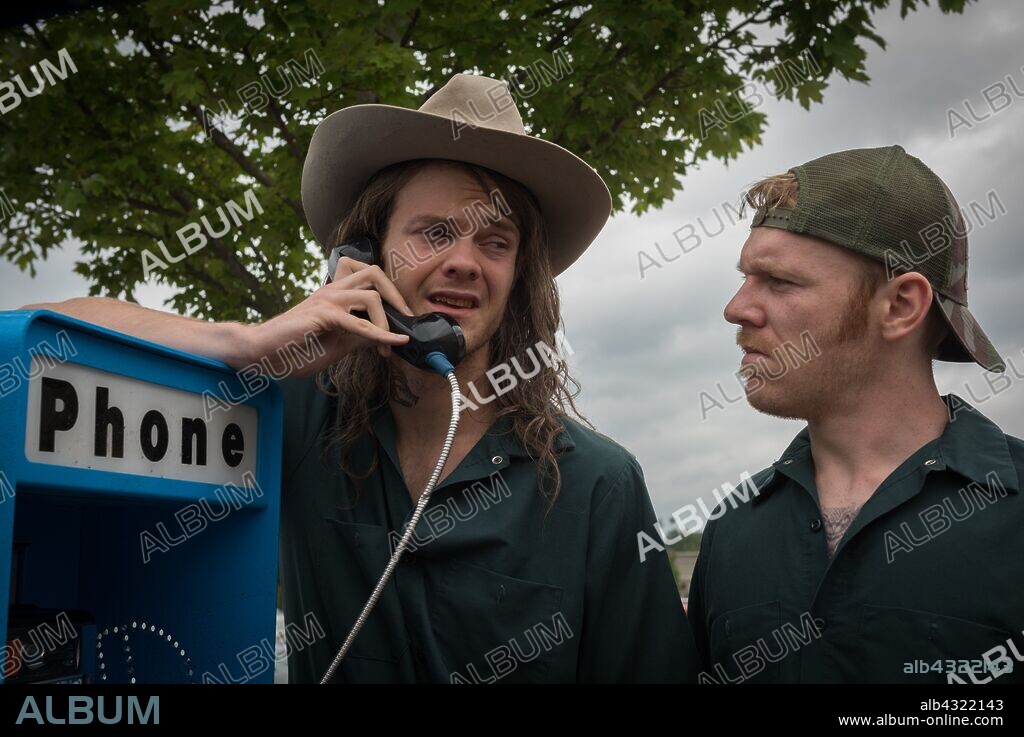 BRIAN GLEESON y JACK QUAID en LA SUERTE DE LOS LOGAN, 2017 (LOGAN LUCKY), dirigida por STEVEN SODERBERGH. Copyright Trans-Radial Pictures/Free Association.