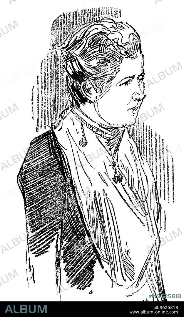 Annie Besant (nee Wood) (1847-1933), British socialist and theosophist, 1890. An active campaigner for women's and workers' rights, Annie Besant was a powerful public speaker and a prolific writer. She was converted to theosophy, which holds that all religions are an attempt by man to ascertain 'the Divine', in 1889 after reading The Secret Doctrine by HP Blavatsky, one of the founders of the Theosophical Society. Besant attempted to understand the universe through clairvoyance.