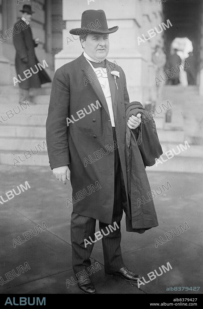 HARRIS & EWING. J. Thomas Heflin, Rep. from Alabama, 1912. [US politician James Thomas Heflin, nicknamed "Cotton Tom": Representative 1904-1920; Senator, 1920-1931].