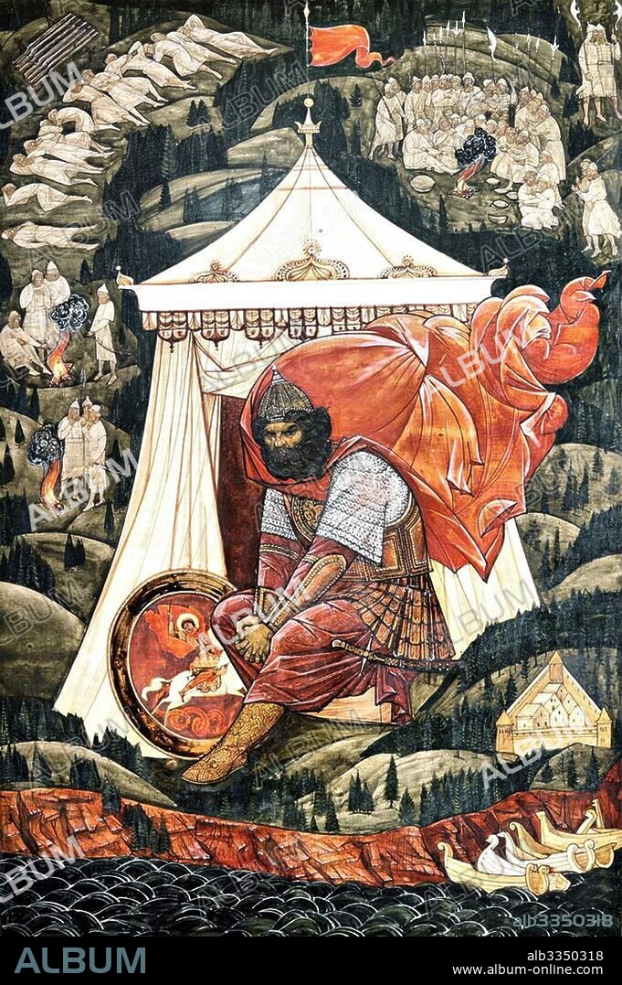 PAVEL FYODOROVICH SHARDAKOV. Thoughts of Yermak.