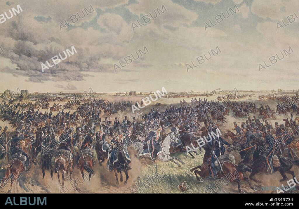 NIKOLAI PAVLOVICH KRASOVSKY. The Battle of Mir on 9 July 1812.