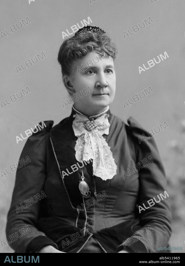Belva Ann Bennett Lockwood (October 24, 1830 - May 19, 1917) was an American attorney, politician, educator, and author, who frequently wrote essays about women's suffrage and the need for legal equality for women. She graduated from law school in Washington, D.C. and became one of the first female lawyers in the US. In 1879, she successfully petitioned Congress to be allowed to practice before the Supreme Court, becoming the first woman attorney given this privilege. Lockwood ran for president in 1884 and 1888 on the ticket of the National Equal Rights Party and was the first woman to appear on official ballots. Photographed by  C.M. Bell, 1891-94.