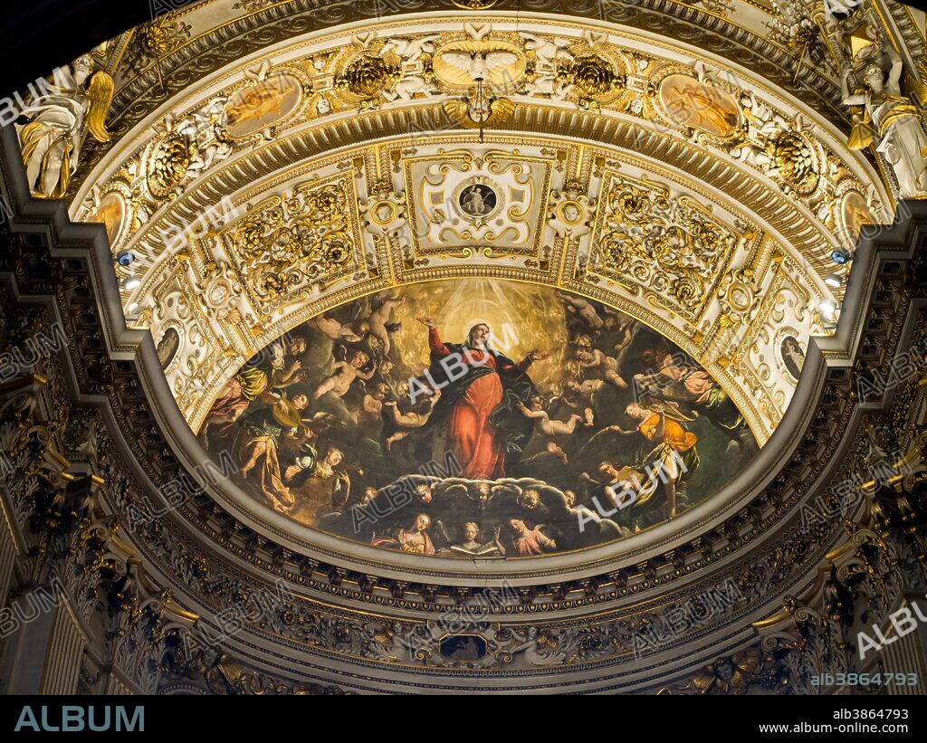 BERGAMO,BASILICA SANTA MARIA MAGGIORE.