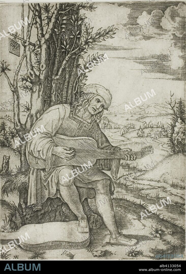 Philoteo Achillini. Marcantonio Raimondi; Italian, c. 1480-1534. Date: 1504-1514. Dimensions: 184 × 133 mm. Engraving on paper. Origin: Italy.