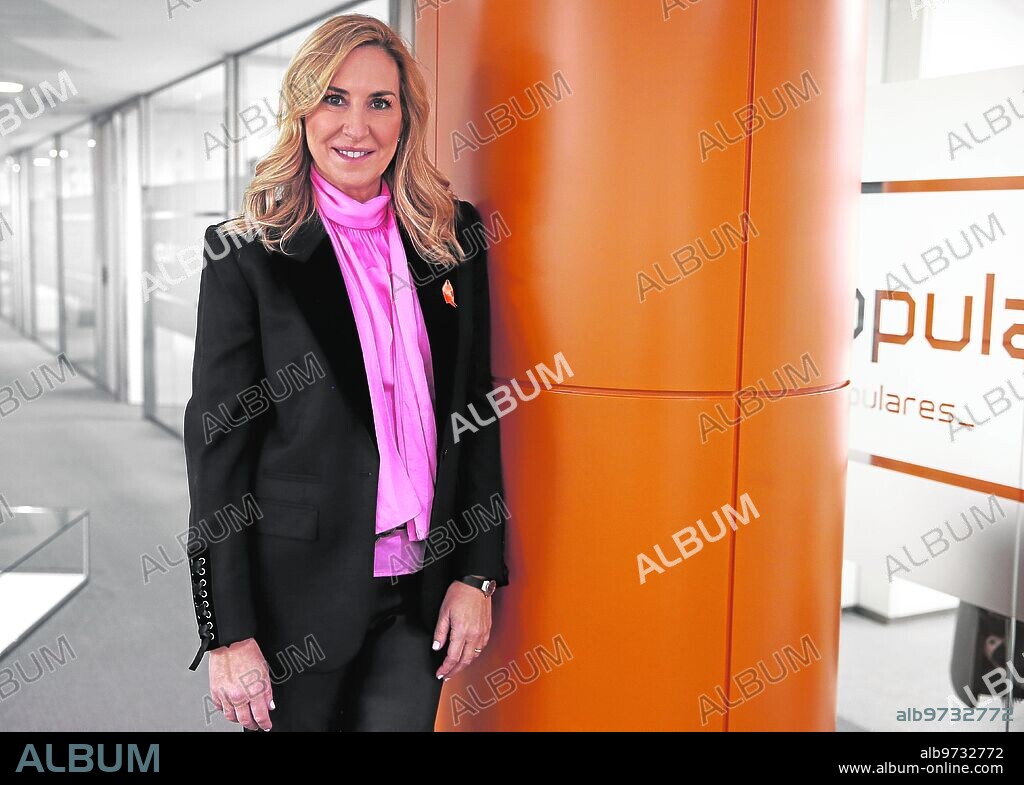 Madrid, 12/04/2020. Interview with the Deputy Secretary of Organization of the PP, Ana Beltrán. Photo: Jaime García. ARCHDC.