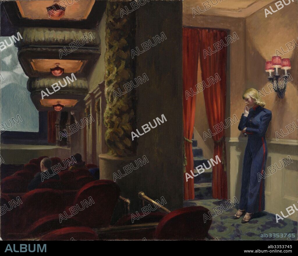 EDWARD HOPPER. New York Movie.