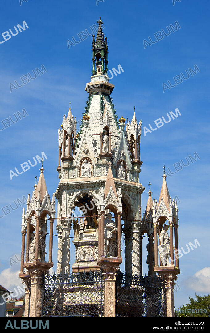 Brunswick Monument, Geneva, Switzerland, Europe.