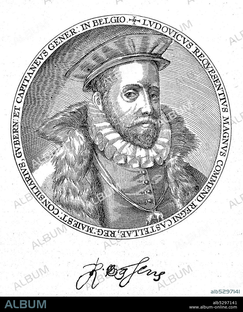 Luis de Requesens y Zuniga also known as Luis de Zuniga y Requesens, 1528 - 5 March 1576, was a Spanish politician, soldier and diplomat.