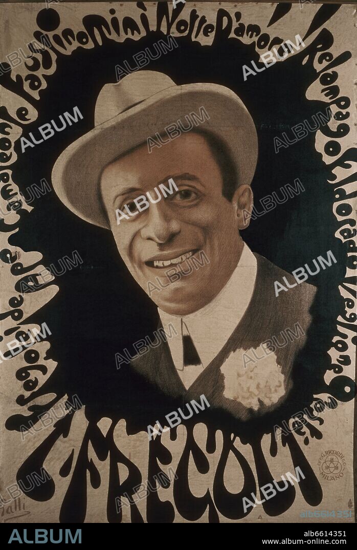 LEOPOLDO FREGOLI (1867-1936) ACTOR, TRANSFORMISTA Y CANTANTE ITALIANO.