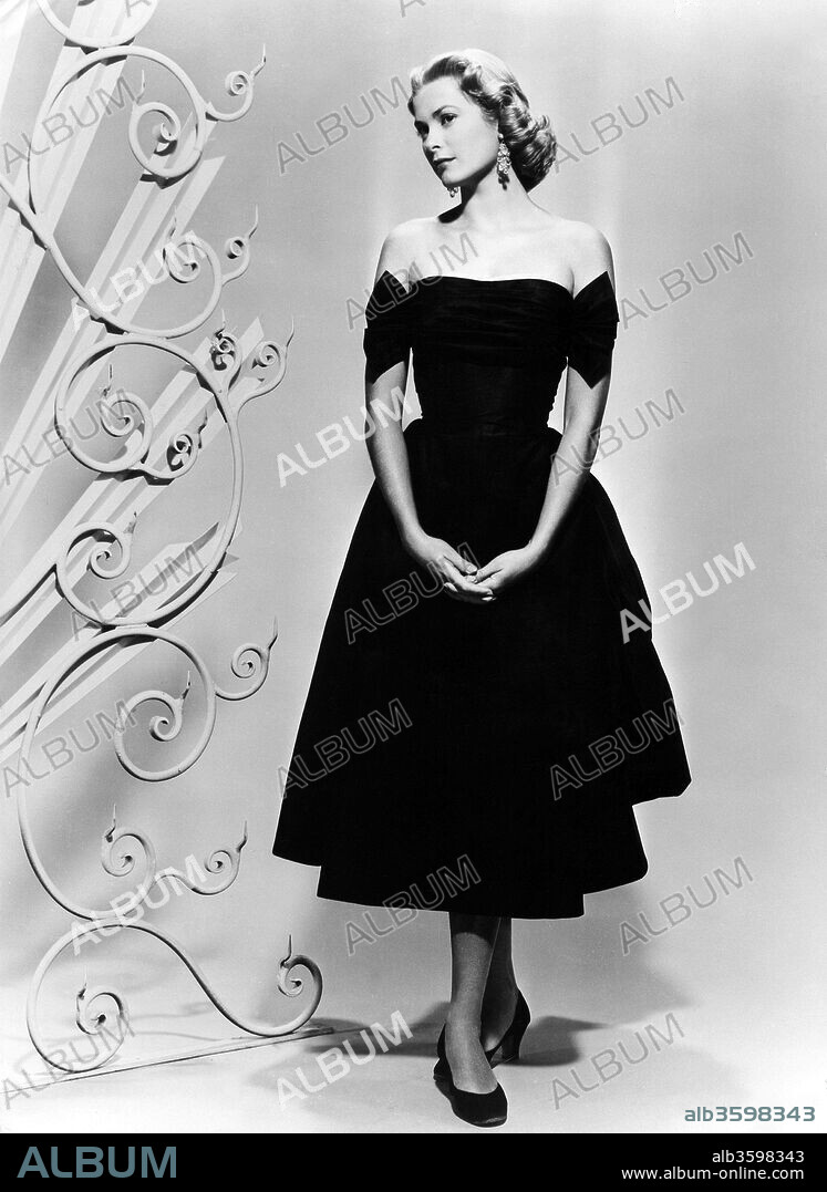GRACE KELLY en CRIMEN PERFECTO, 1954 (DIAL M FOR MURDER), dirigida por ALFRED HITCHCOCK. Copyright WARNER BROS.